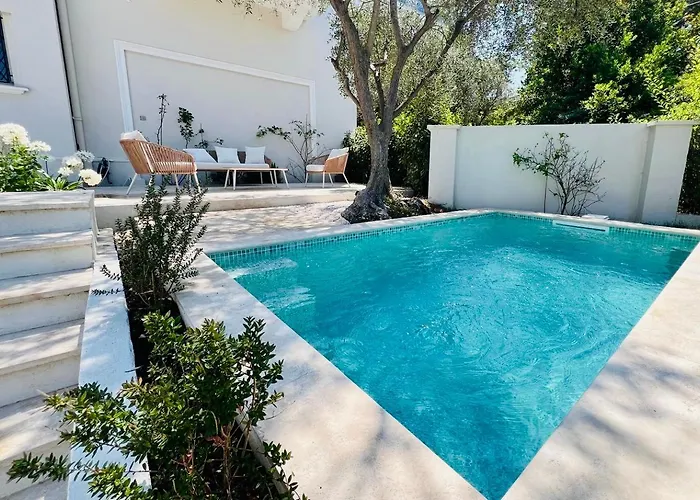 Luxury Apartment 3 Bedroom Private Pool Villa Magnolia Cannes